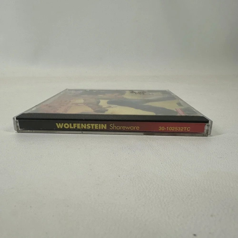 Wolfenstein 3D CD-ROM RARE Vintage Shareware Jewel case